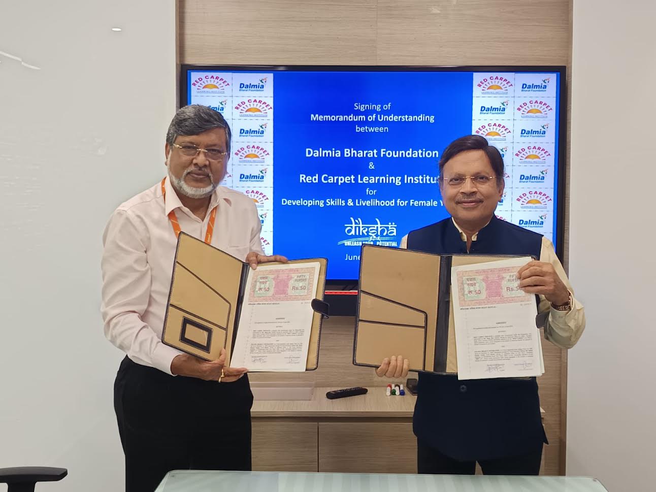 Dalmia Bharat Foundation and Red Carpet will promote self-reliance through training in the auto sector